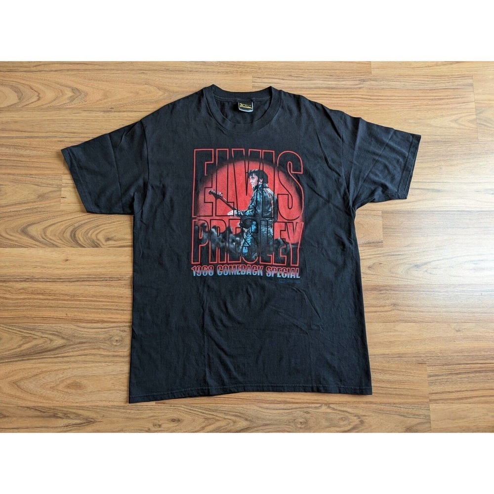 Vintage 90s Elvis Presley T Shirt Mens XL Made Exclusively For Graceland USA B6